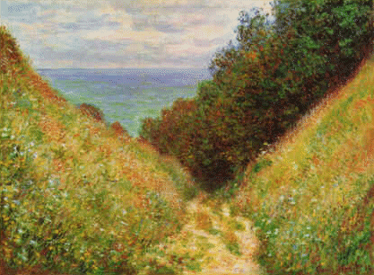 Road at la Cavee, Pourville